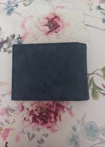 Lacivert Minimalist Erkek Cüzdanı - Görsel 2