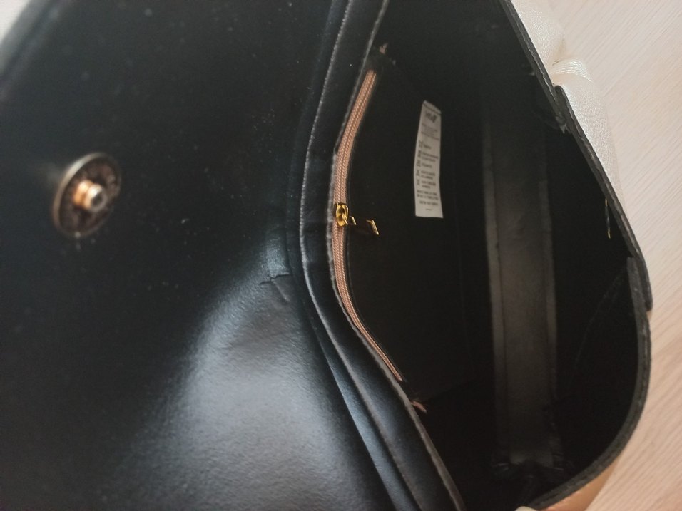 Bej Kadın Clutch Çanta - Görsel 4