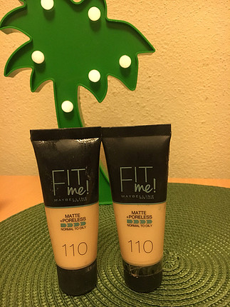 diğer Beden ten rengi Renk Maybelline Fitme Mat Fondöten