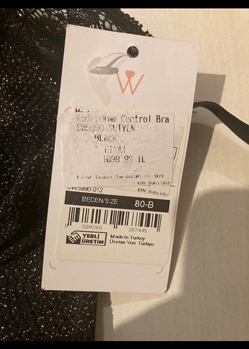 Suwen 80/B yeni etiketli Sütyen - Görsel 6