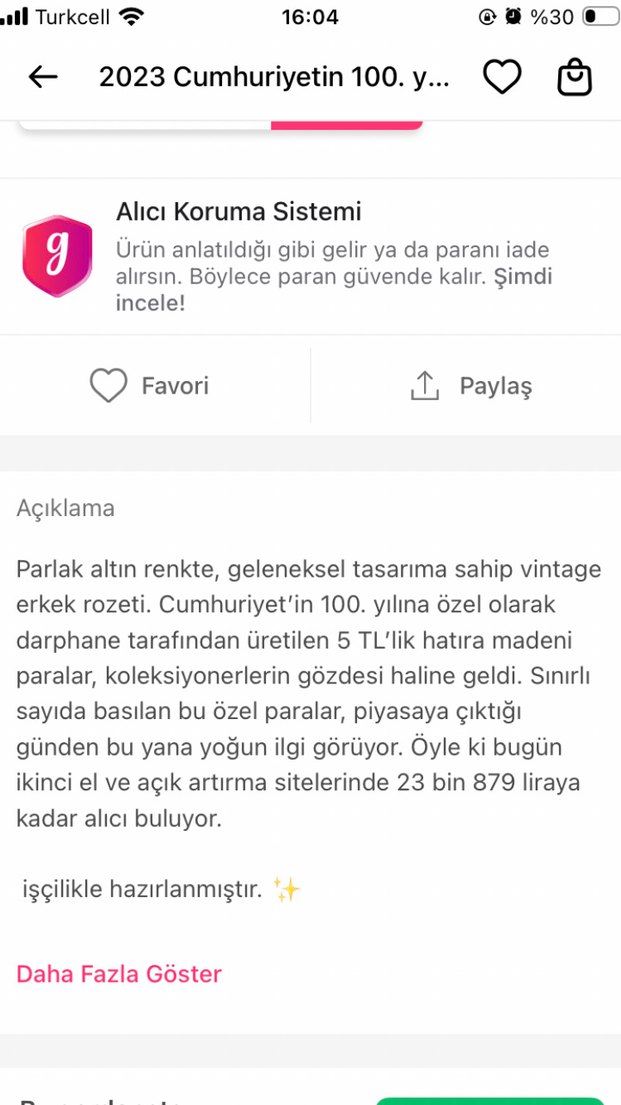2 ad 5 tl fiyati koleksiyon luk - Görsel 5