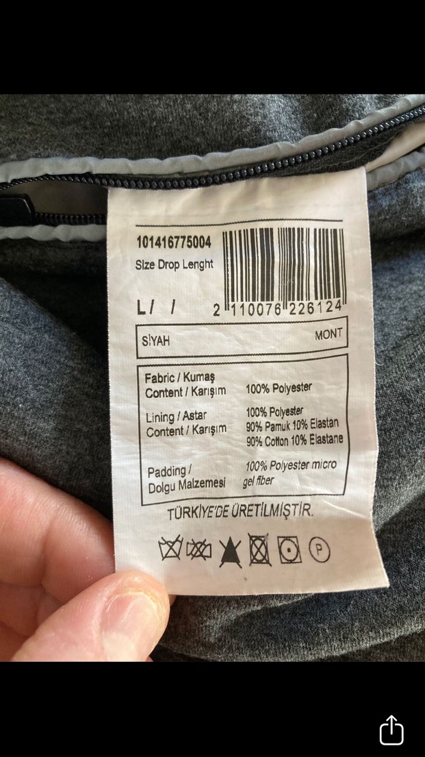 Beymen club large beden Erkek  Mont - Görsel 4