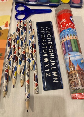 Çok Renkli Okul Etkinlik Seti-hepsinin fiyati dıri - Görsel 2