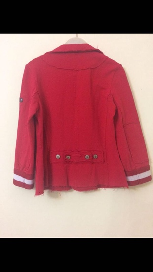 s Beden kırmızı Renk Bsb small medium ceket 