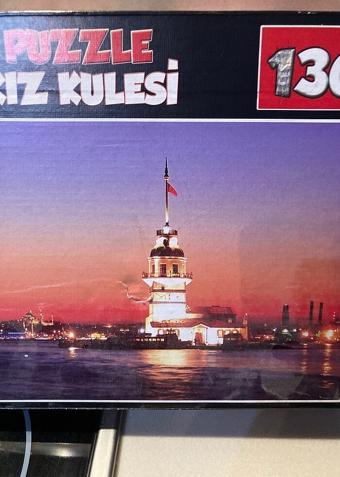 130 parça kız kulesi puzzle - Görsel 2