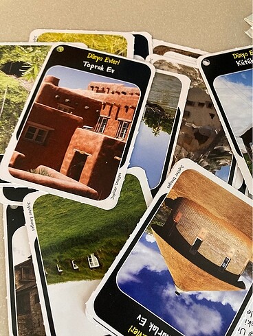 Dergiler oyun eğitim kartları doğa ve bulmaca oyun kartları heps - Görsel 5