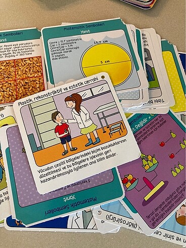 Dergiler oyun eğitim kartları doğa ve bulmaca oyun kartları heps - Görsel 6