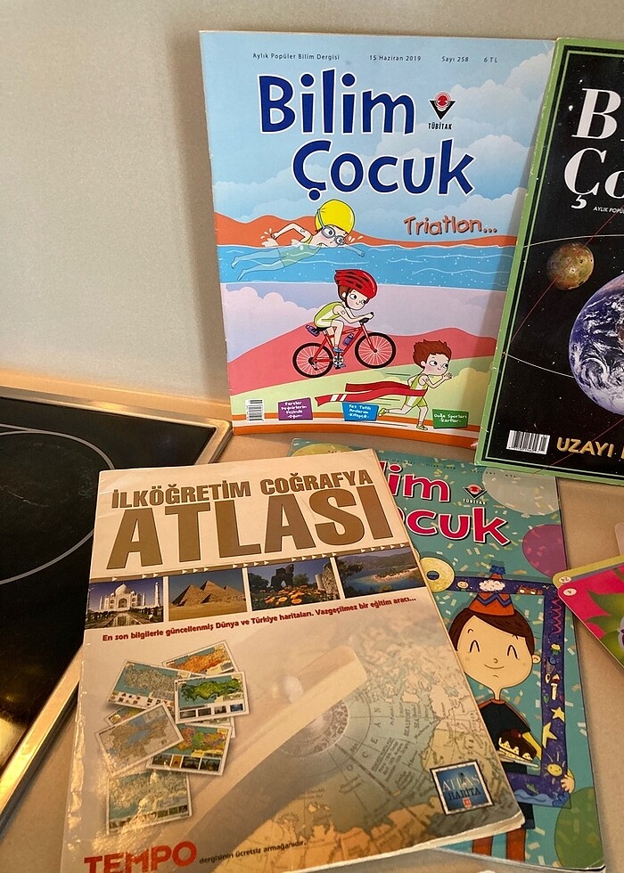 Dergiler oyun eğitim kartları doğa ve bulmaca oyun kartları heps - Görsel 2