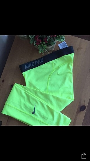 s Beden Nike Pro drı-fıt neon tayt