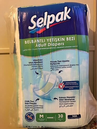 Selpak yetişkin hasta bezi