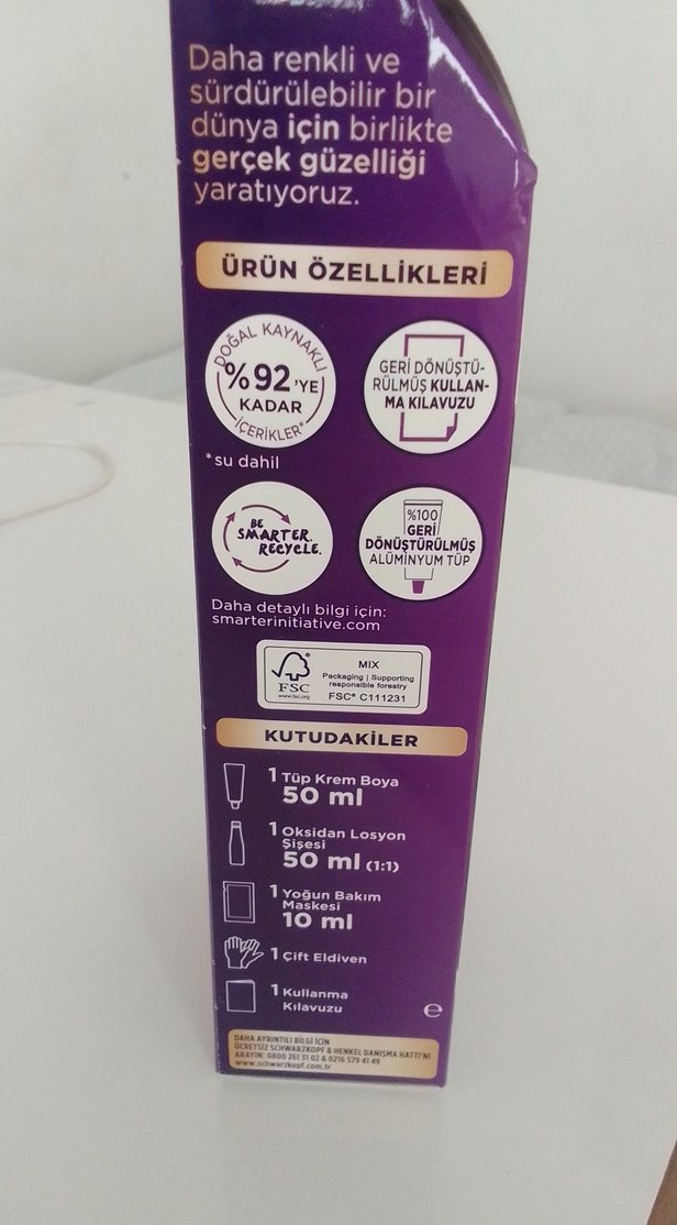 Palette Kumral Saç Boyası 7-1 - Görsel 3