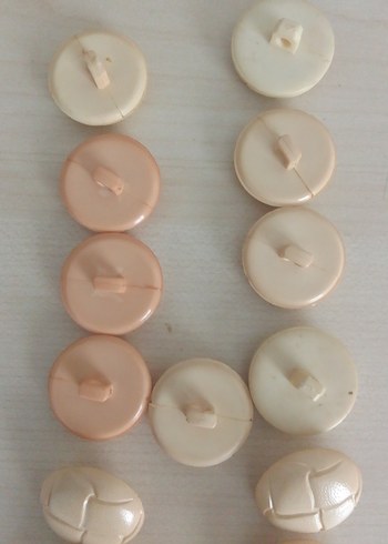 Büyük düğmeler, 17 adet - Görsel 3