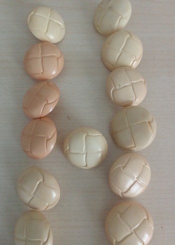 Büyük düğmeler, 17 adet - Görsel 2