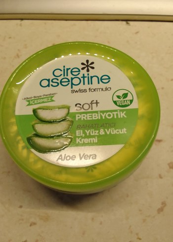 Cire Aseptine Aloe Vera el yüz kremi