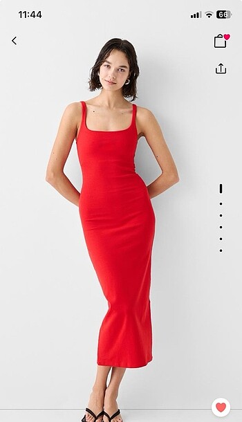 Bershka Elbise bershka