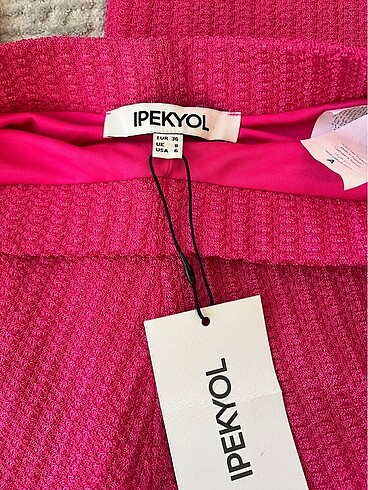36 Beden pembe Renk İpekyol pantalon