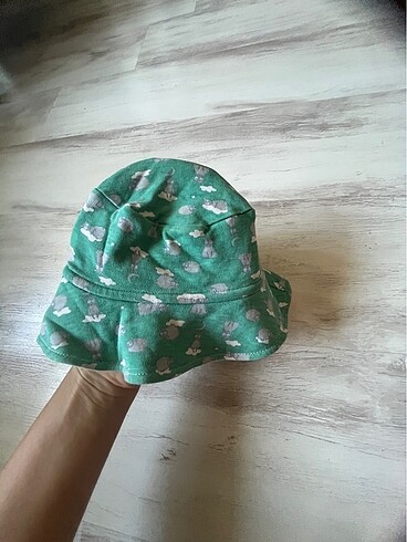 Kız bebek iki adet şapka - Görsel 5