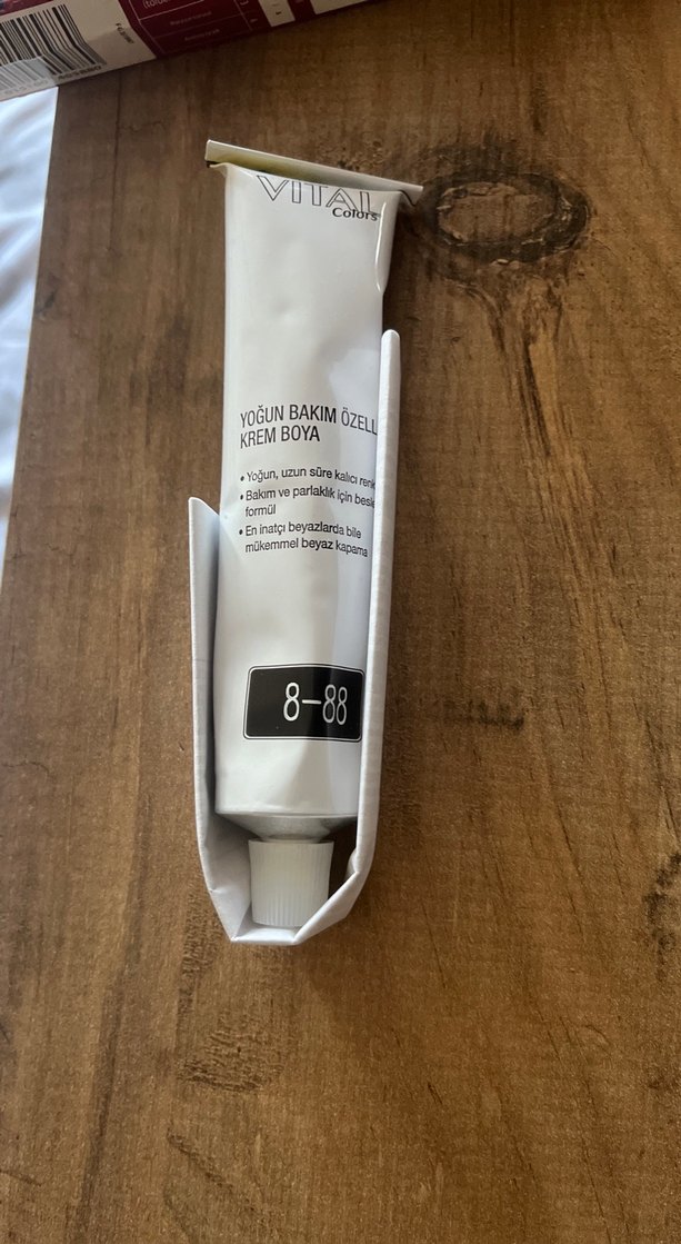 Ateş kızılı saç boyası - Görsel 3