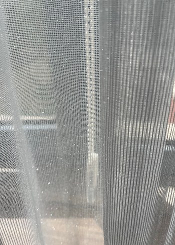 Modern Klasik Beyaz Tül Perde - Görsel 4