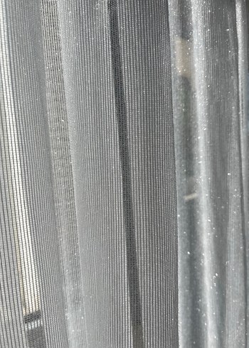 Modern Klasik Beyaz Tül Perde - Görsel 6