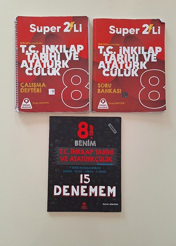 8. Sınıf LGS hazırlık test kitapları