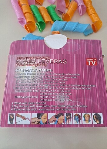 Magic leverag saç bigudisi - Görsel 5
