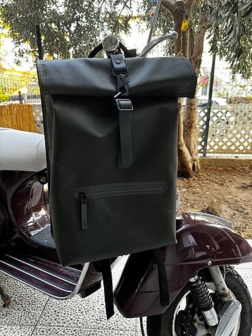  Beden yeşil Renk Rains Rolltop Rucksack Sırt Çantası