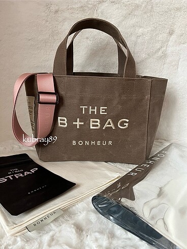 BONHEUR B+BAG kanvas çanta