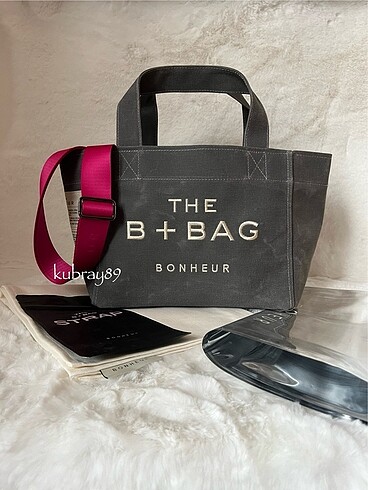 BONHEUR B+BAG gost gray small
