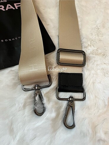 Diğer BONHEUR B+BAG cappucino foam strap