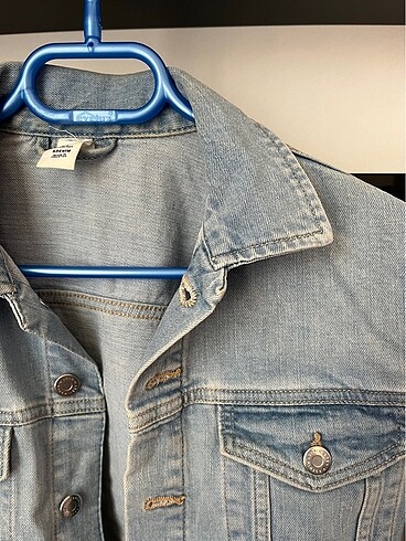 xl Beden mavi Renk H&M jean ceket