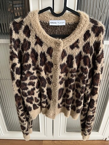 Bershka BERSHKA leopar hırka