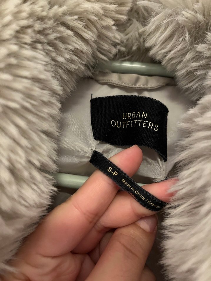 Gri Kürklü Kadın Ceket - Görsel 5