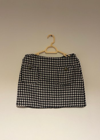 Düğmeli Siyah Midi Kadın Klasik Ceket ve etek - Görsel 2