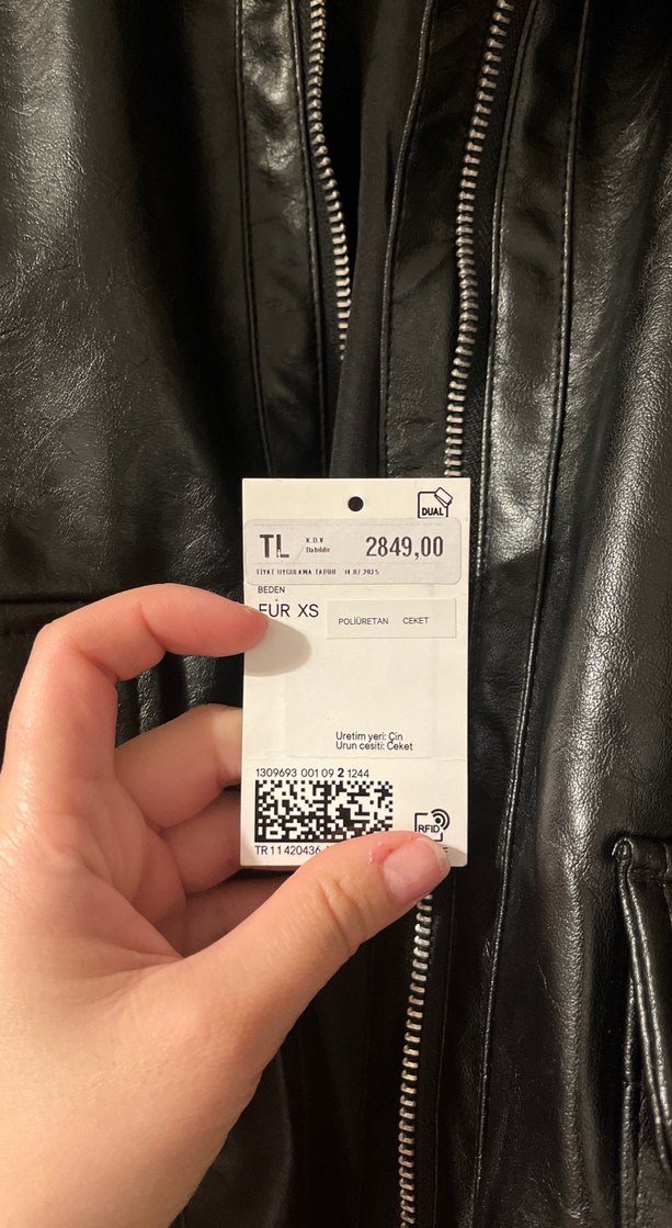 Kahverengi Kürklü Deri Kadın Ceket - Görsel 4