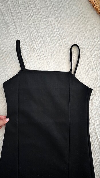 Yırtmaçlı Mini elbise S/M