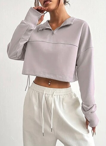s Beden mor Renk LİLA SWEATSHIRT S/36