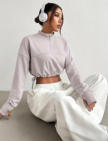 s Beden LİLA SWEATSHIRT S/36