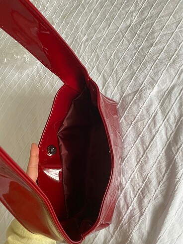  Beden Kırmızı baget çanta ????