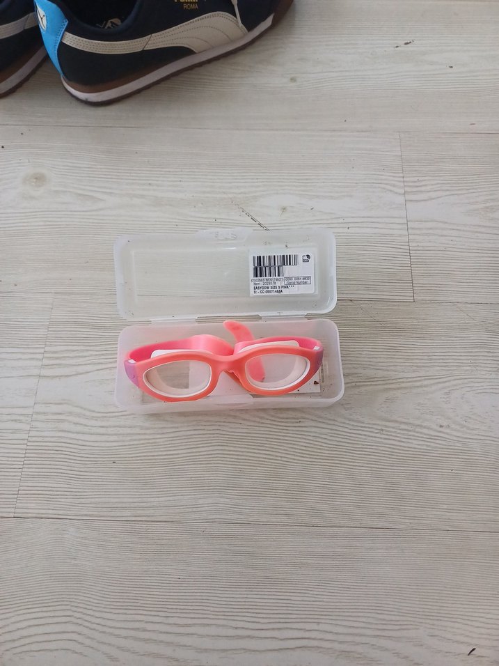 Pembe Mini Elastik Yüzücü Gözlüğü - Görsel 3