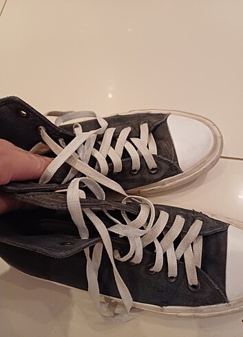 39,5 Beden siyah Renk Orijinal converse