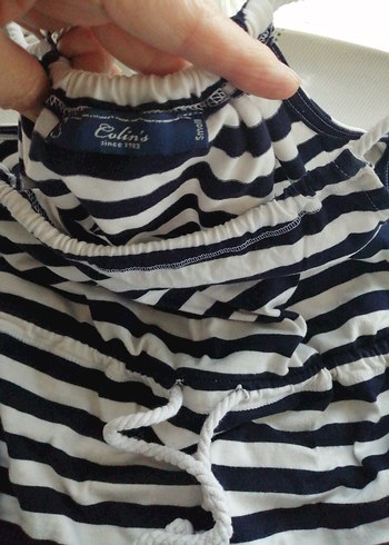 Çizgili Askılı yazlık plaj
Elbisesi - Görsel 3