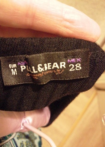 Siyah Süet Düğmeli Kadın Kazak - Görsel 3