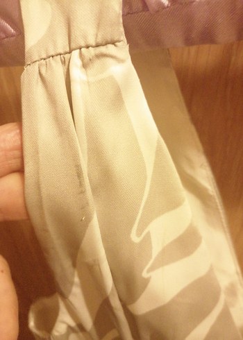 Bej V Yakalı Kolsuz Hamile Tunik Midi Boy - Görsel 4