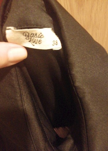 Siyah, Kuşaklı, Uzun tesettür elbisesi - Görsel 2