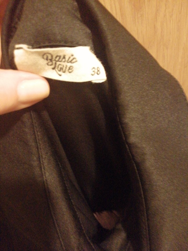 Siyah, Kuşaklı, Uzun tesettür elbisesi - Görsel 2