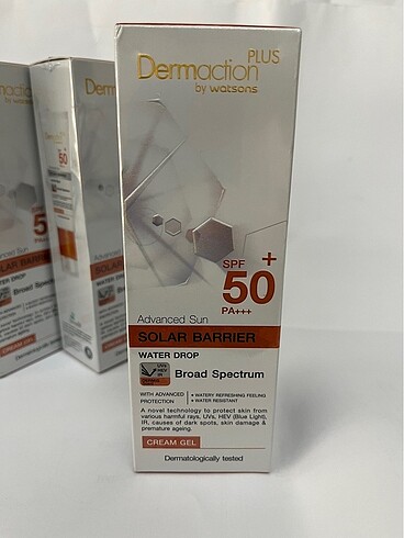 Dermaction plus by watsons güneş kremi