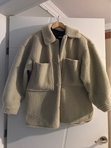 pull&bear peluş kürk