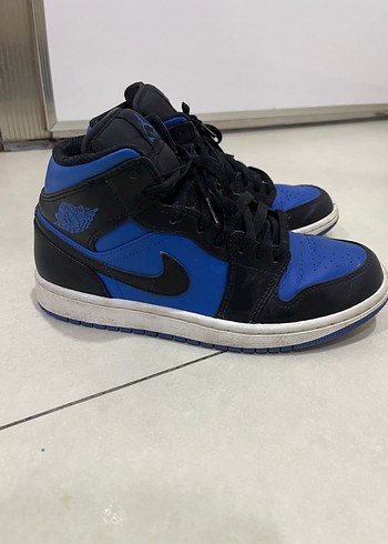 Nike Koyu Mavi Siyah Basketbol Ayakkabısı Nike air Jordan Hyper Royal