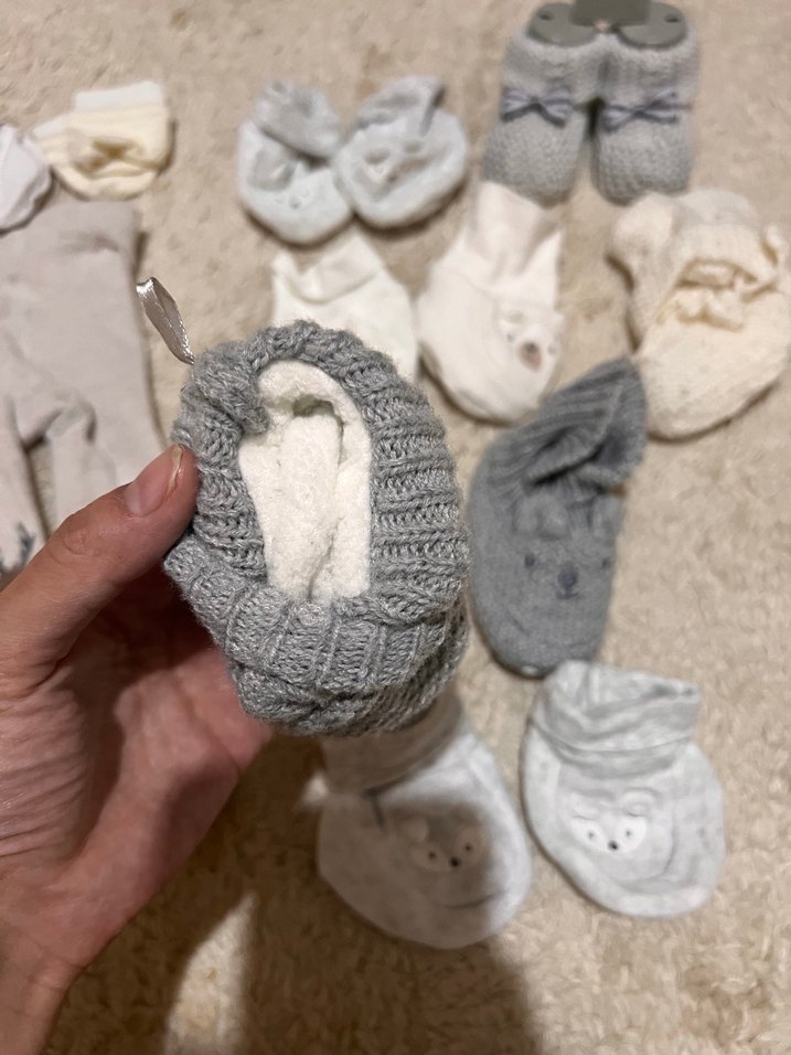 Bebek çorap patik panduf - Görsel 2